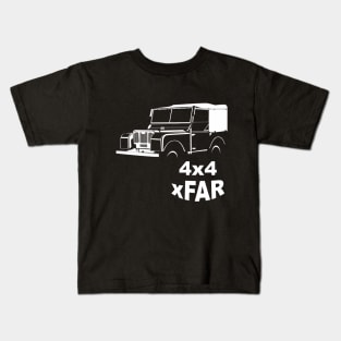 Land Rover Series 1 Vintage Kids T-Shirt